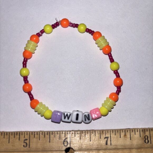 Multicolor “Twink” Bracelet Adult Humor Beaded Handmade Naughty Accessories - Picture 4 of 4